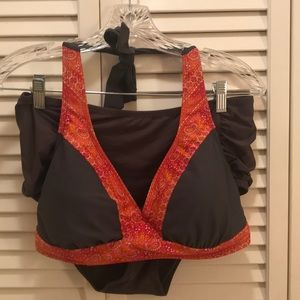 Athleta two piece swim suit